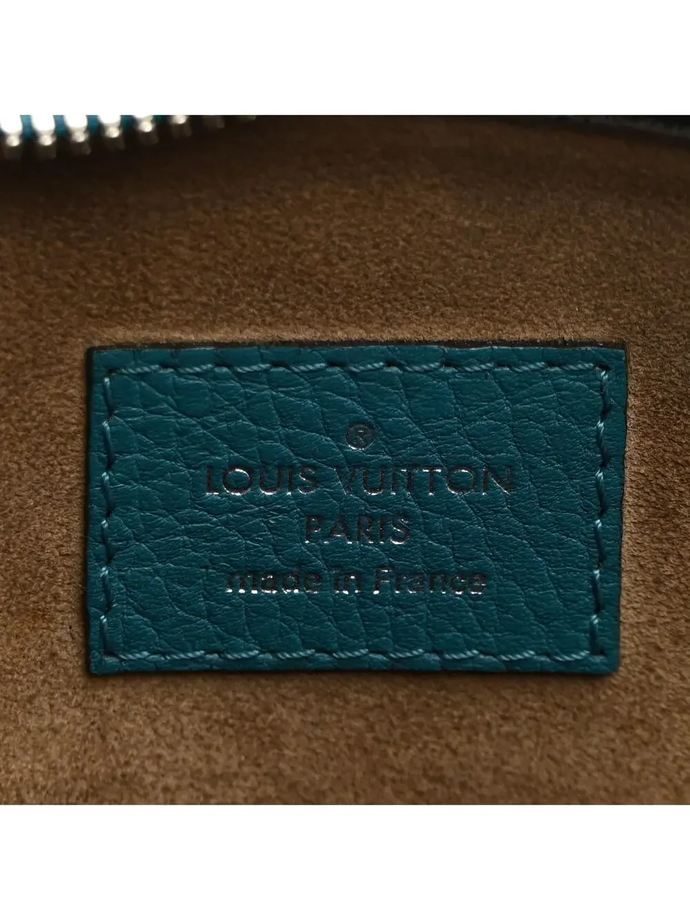 Louis Vuitton Taurillon Alma Pm Bleu #322477L12B